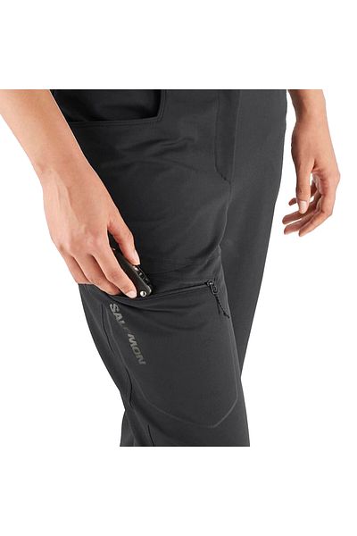 Salomon Pantaloni caldi WAYFARER - Cizme de iarnă cu croială confortabilă