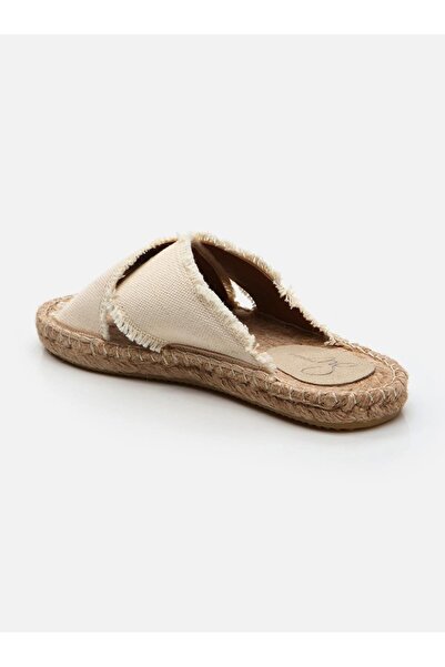 Su Espadril Kimo Ekru Kadın Espadril Terlik