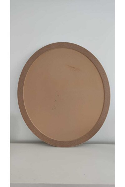 SERAP İSKENDER PAİNTİNG Oval Oyma Mdf Pano 85x75 Cm , 10 Mm Kalınlık