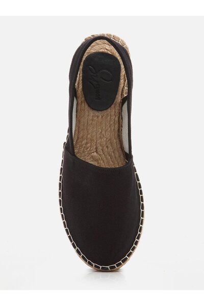 Su Espadril Joanne Siyah Kadın Espadril Sandalet