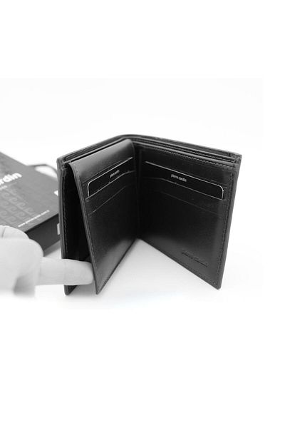 Pierre Cardin Patent Leather Logo Men's Wallet 22065