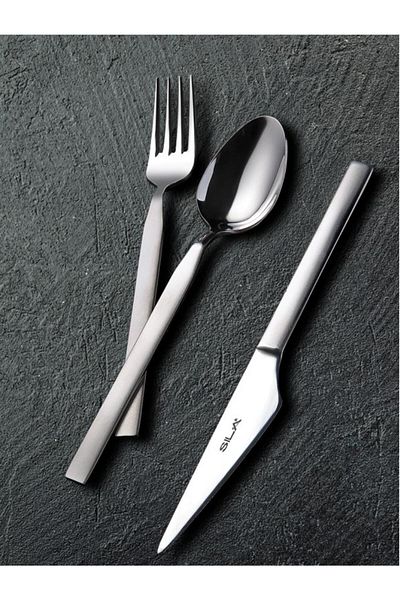 SILA 36 Pieces 6 Persons Classis Praty Fork Spoon Blade Set