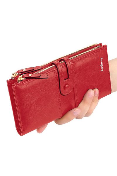baellerry Red Premier Italian Wallet