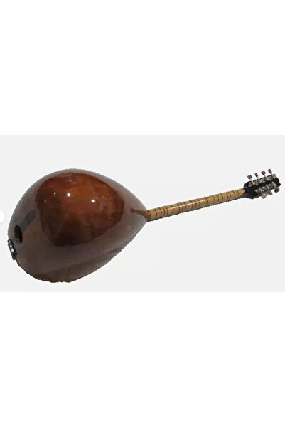 Unosell Kısa Sap Dut 40 cm Tekne Saz Bağlama, Turkish Mulberry Short Neck Saz Baglama With Free Case mb1