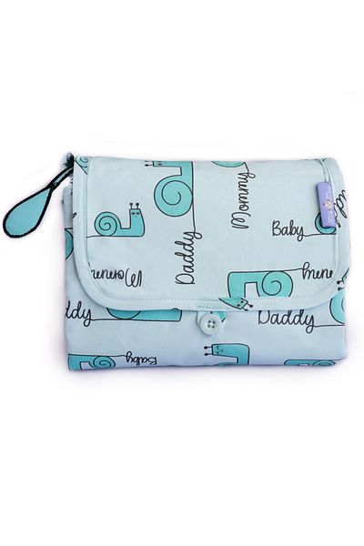 Milk & Moo Milk&moo Sangaloz Baby Changing Pad, Waterproof Portable Changing Pad Clutch