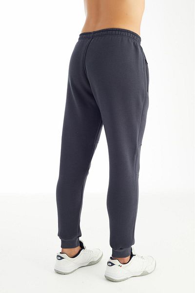 Crozwise Men's Winter Polyester Thick Skinny Leg Trousers