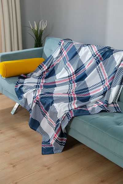 Caymoon Printed Fleece Single Blanket 130X170 (in Home, Picnic, Car)