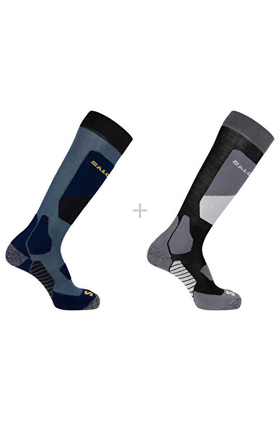 Salomon جوارب S/access R+l للجنسين باللون الأزرق جوارب للجنسين LC2168000