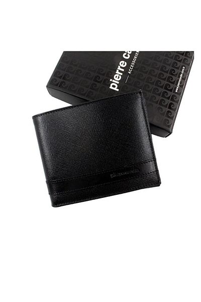 Pierre Cardin Wint Black Analine Genuine Leather Men's Wallet 2361-Ş