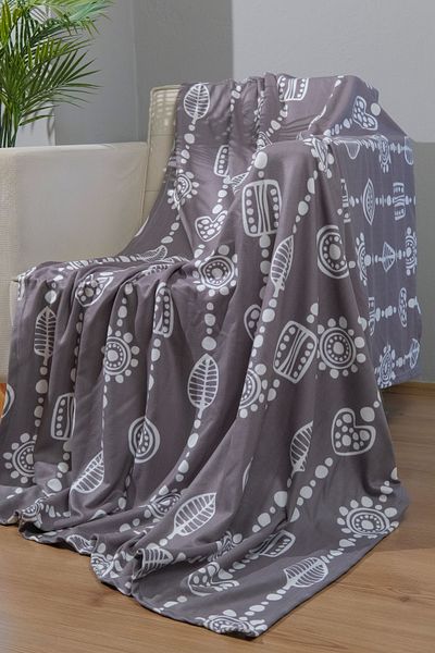 Caymoon Τυπωμένη κουβέρτα Fleece Μονή 130x170 (Στο σπίτι, Πικ-νικ, Αυτοκίνητο)