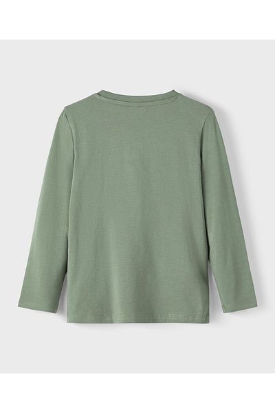 Name it Peppa Pig Christmas Long Sleeves T-Shirt - Agave Green