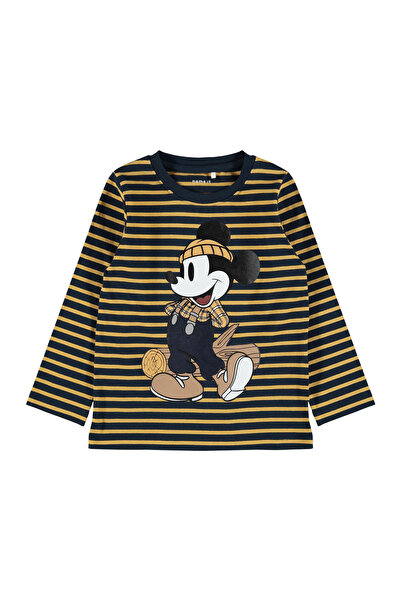 Name it تي شيرت ميكي ماوس - أزرق داكن