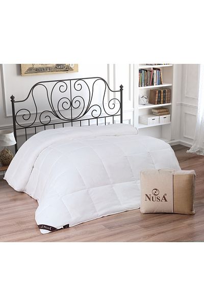Nuşa Purple Fiber Fiber Filled Single Person Quilt