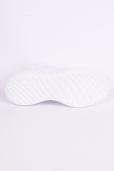 Pierre Cardin 30680 Άνετη σόλα με δίχτυ, εύκαμπτα λευκά καθημερινά γυναικεία αθλητικά παπούτσια