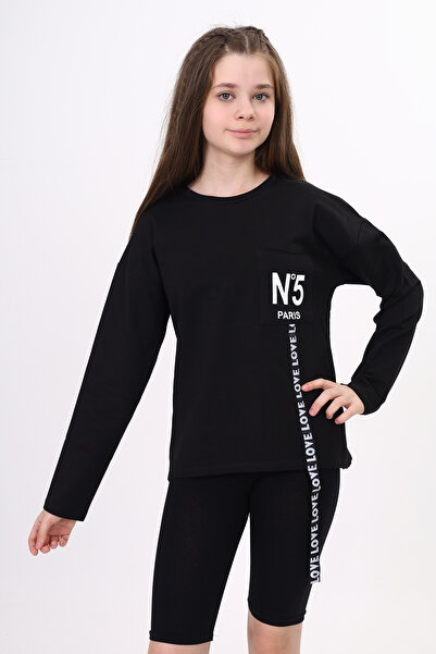 Toontoy Κορίτσι - Φούτερ με τύπωμα με τσέπη στο επάνω μέρος