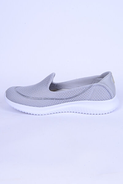 Pierre Cardin 30168 Sneaker Esnek Bağcıksız Ortopedik Taban Gri Günlük Kadın Spor Ayakkabı