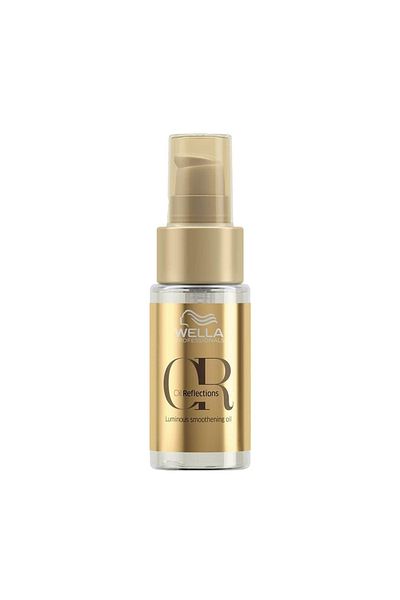 Wella Öl Reflections 30 ml, Öl für glänzendes, weiches Haar mit Macadamia- und Avocadoölen, für alle