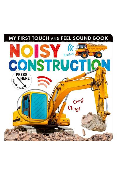 LITTLE TIGER Noisy Construction - My First Touch and Feel Sound