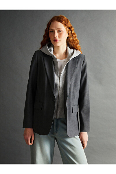 LC Waikiki Hooded Women's Blazer Jacket