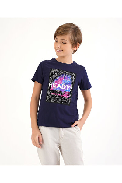 Primo Gino Half Sleeves T Shirt Ready HD Print- Blue