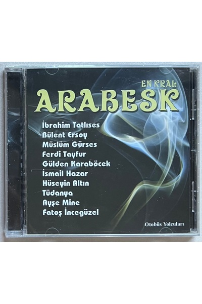 Ateş Müzik En Kral Arabesk Cd (Zero Gelatin)