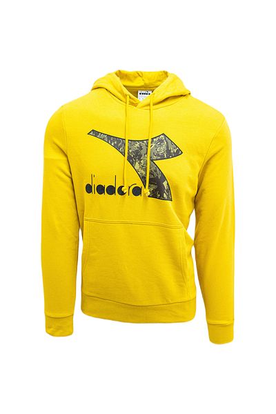 Diadora Kapucňa Diadora s veľkým logom, žltá, pánska