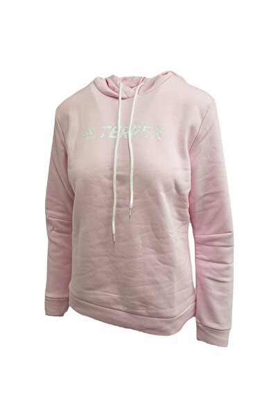 adidas Kapucňa adidas s grafickým logom Terrex, ružová, dámska