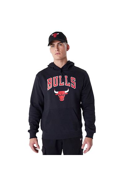 NEW ERA Hood New Era Chicago Bulls, Černá, Muži