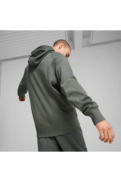 Puma Pánská mikina s kapucí Puma Classics, šedá