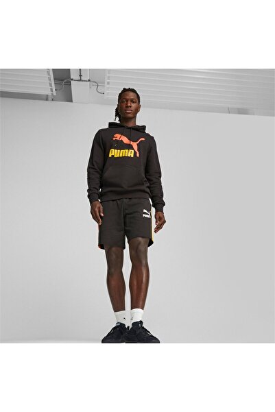 Puma Pánská mikina s kapucí Puma Classics Logo Hoodie S Tr, černá