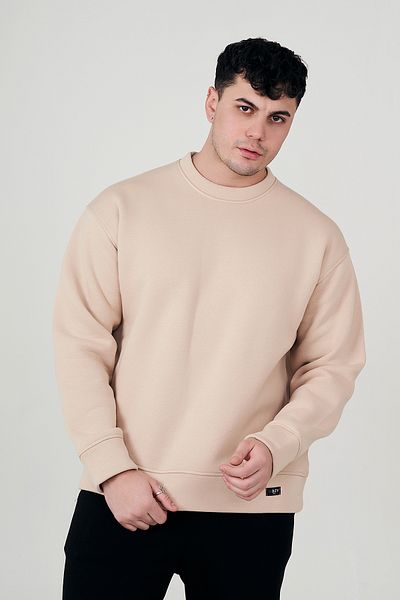 MBEY1989 Κρεμ φούτερ Oversize - Unisex