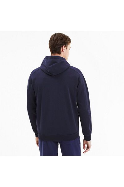 Puma Pánská mikina s kapucí Puma Athletics, modrá