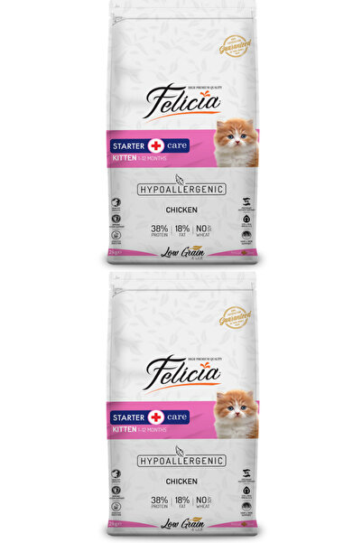 Felicia HypoAllergenic Tavuklu ve Hamsili Düşük Tahıllı Yavru Kedi Maması 2kg...