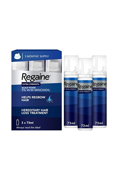 Regaine Regain 5% Foam For Men 73Ml Offer Pack