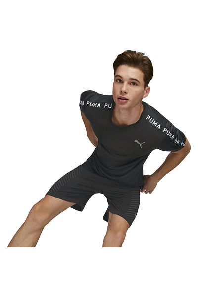Puma Tričko Puma Fit Taped, Černá, Pánské