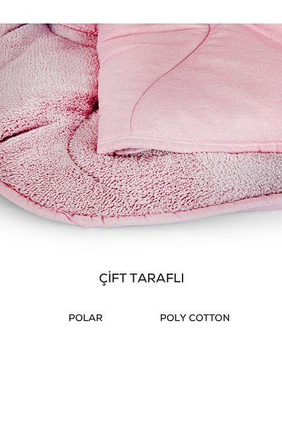 moda home bedding Welsoft Pink Quilt Set Single (1Pc Silicone Pillow and Case Gift)