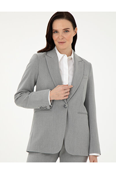 Pierre Cardin Gri Slim Fit Ceket 50290364-VR024