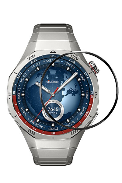 Screen Protector Nano Flexible Glass Full Cover PPMA Compatible with Huawei Watch Gt5 Pro 46mm