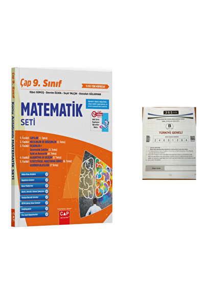 Irmak Yayınları Çap Yayınları 9. Sınıf Matematik Seti + T.G Deneme