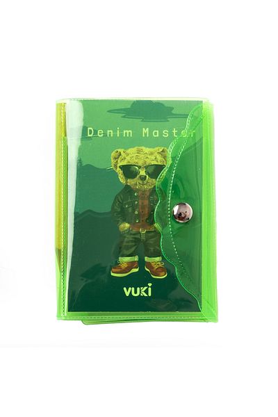 VUKİ Mini caiet cu stilou cu 3 compartimente