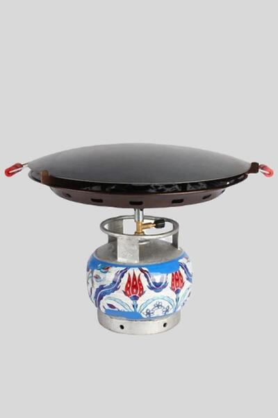 Genel Markalar Portatif Tüplü Sac Kavurma Gözleme Ekmek Yufka Sacı 45cm