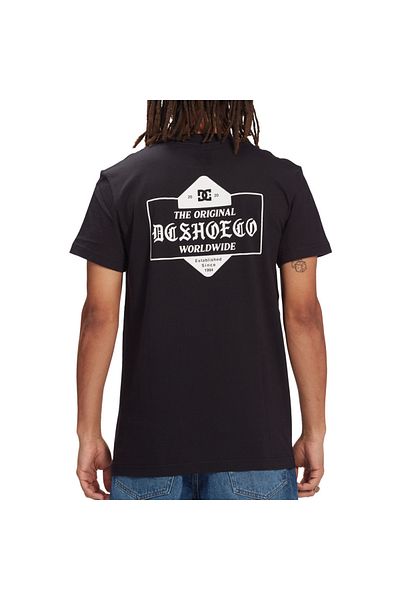 DC Shoes Ανδρικό μαύρο μπλουζάκι - DC Shoes Boxed In Design