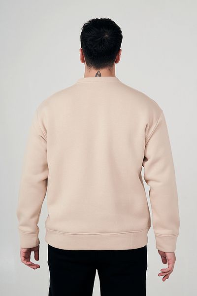 MBEY1989 Κρεμ φούτερ Oversize - Unisex