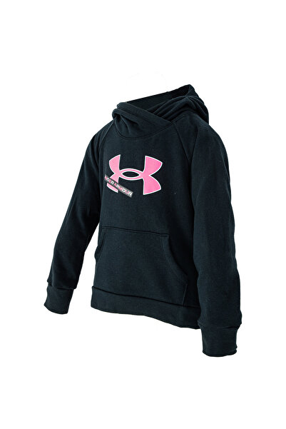 Under Armour Logo s kapucí Under Armour Rival Fleece, černé, dětské