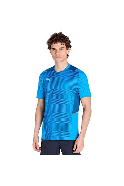 Puma Modré pánské tréninkové tričko Puma Teamcup