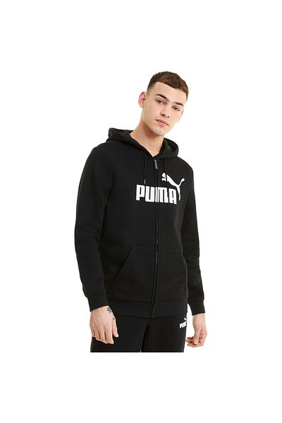 Puma Kapuce Puma Essentials Velké Logo, Černá, Muži