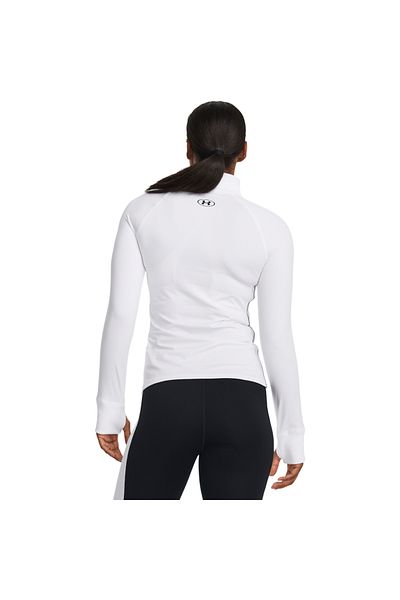 Under Armour Halenka Under Armour Train Cw 12 na zip, bílá, dámská