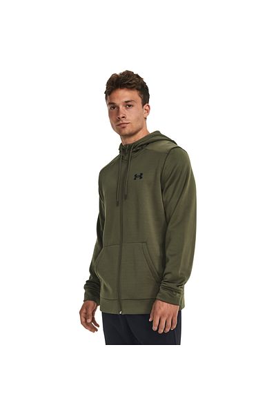 Under Armour Fleecová mikina s kapucí Under Armour, Zelená, Pánské