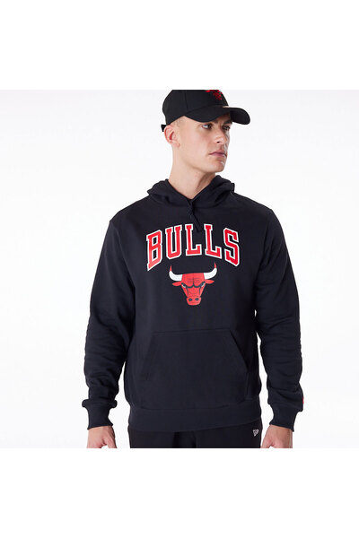 NEW ERA Hood New Era Chicago Bulls, Μαύρο, Ανδρικό
