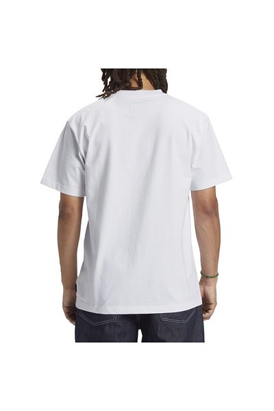 DC Shoes Μοντέλο 1994 DC Shoes Λευκό ανδρικό μπλουζάκι - κοντομάνικο πλεκτό